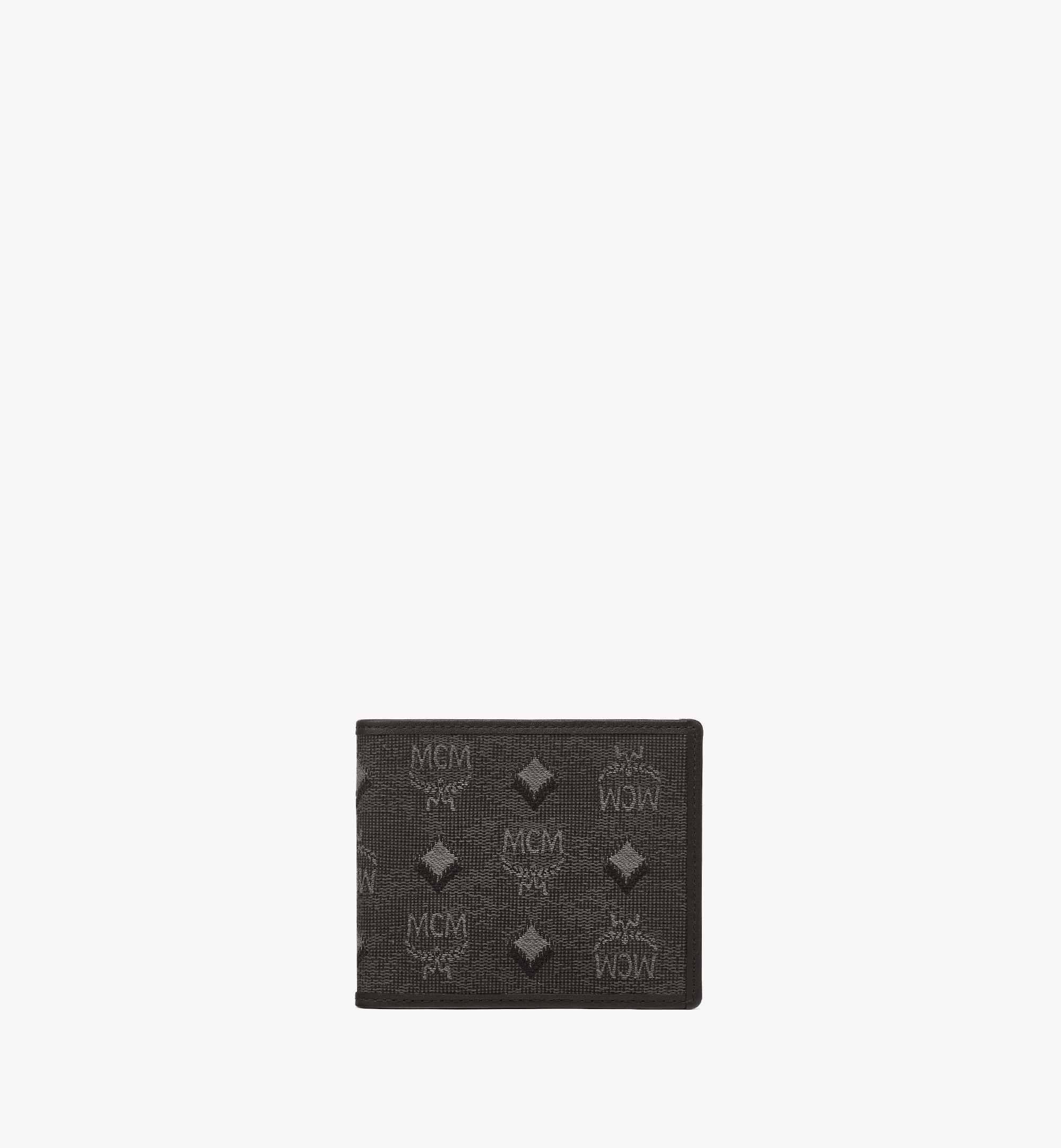 Aren 復古花押字緹花兩折式錢包 1